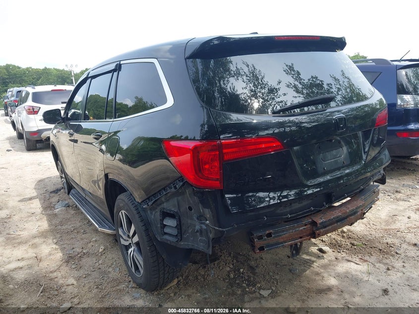 2017 HONDA PILOT auction photo 3