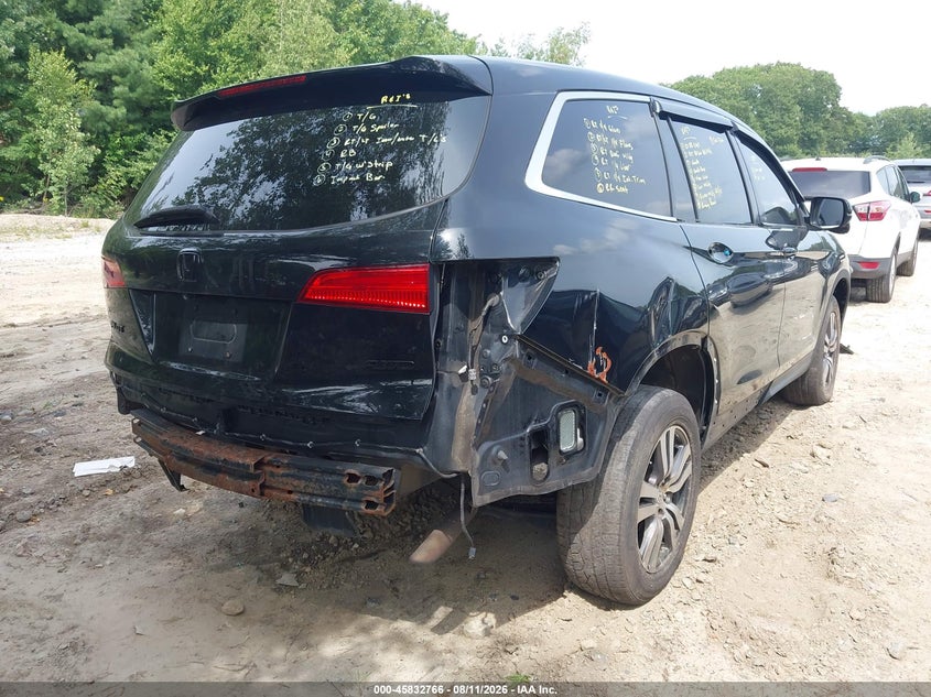 2017 HONDA PILOT auction photo 4