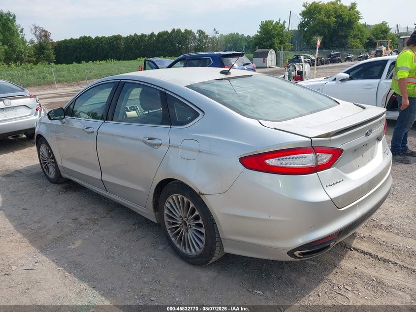 Vin: 3fa6p0k91er164923, lot: 46331671, ford fusion titanium 20143