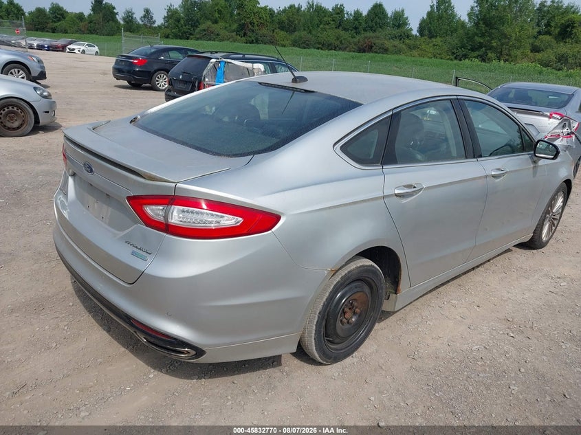 Vin: 3fa6p0k91er164923, lot: 46331671, ford fusion titanium 20144