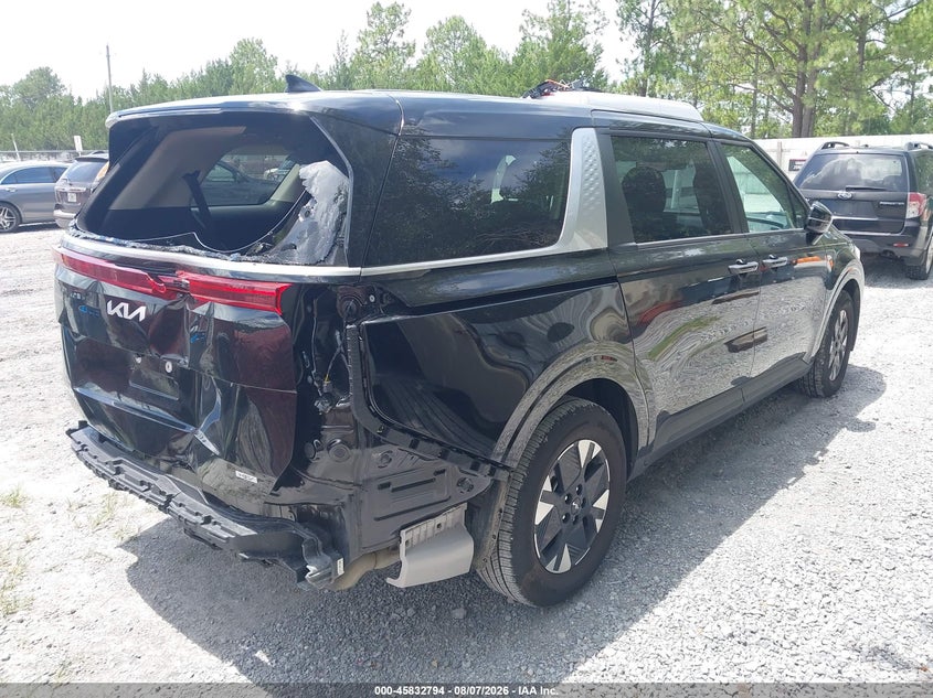 Vin: kndnb5ka3t6161480, lot: 46331695, kia carnival mpv hybrid lxs 20264