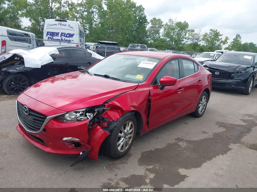 Vin: jm1bm1v72e1141579, lot: 46331714, mazda mazda3 i touring 20142