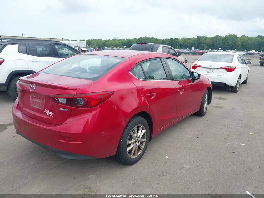 Vin: jm1bm1v72e1141579, lot: 46331714, mazda mazda3 i touring 20144