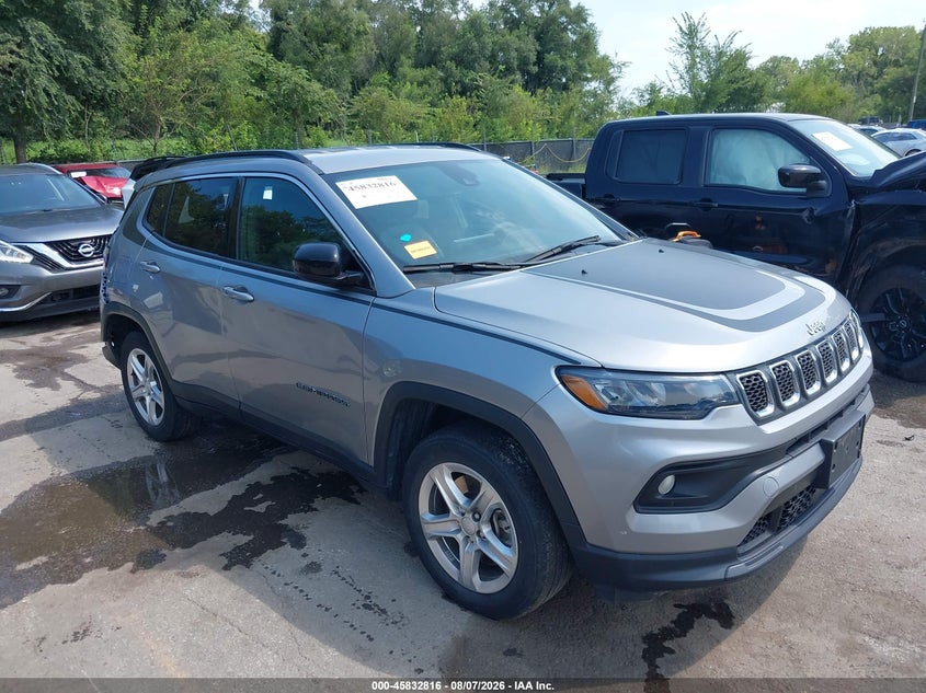 Vin: 3c4njdbn3pt540118, lot: 46331717, jeep compass latitude 4x4 2023 img_1