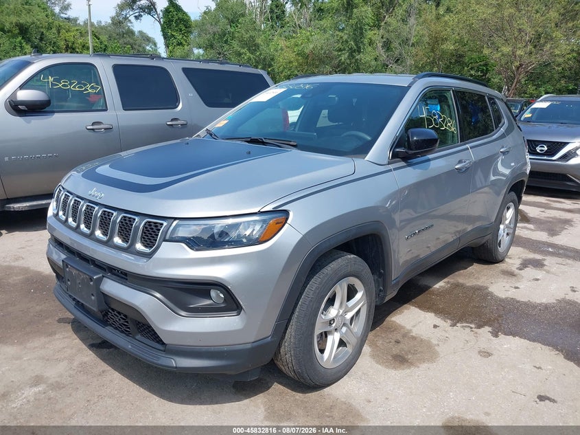 Vin: 3c4njdbn3pt540118, lot: 46331717, jeep compass latitude 4x4 20232
