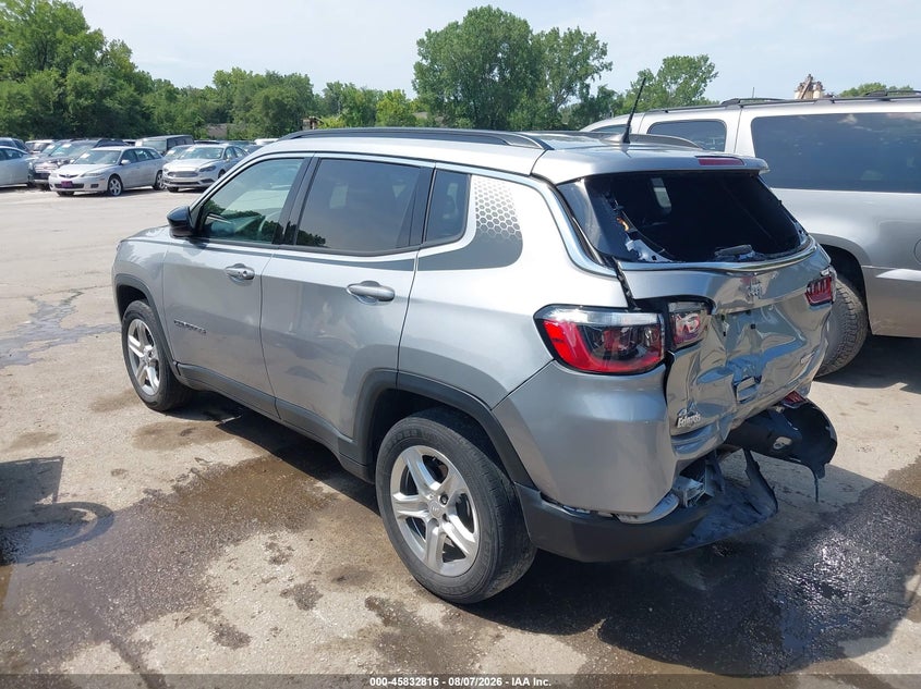Vin: 3c4njdbn3pt540118, lot: 46331717, jeep compass latitude 4x4 20233