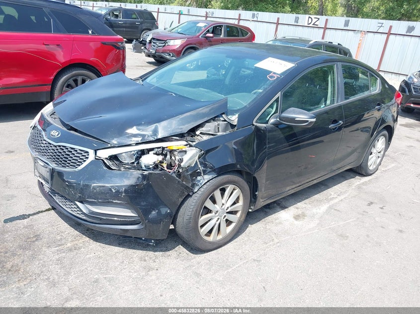 Vin: knafx4a6xf5415285, lot: 46331727, kia forte lx 20152