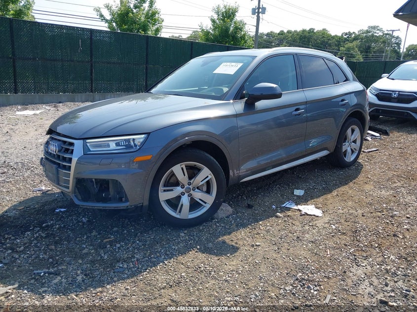 Vin: wa1anafy6j2013182, lot: 46331734, audi q5 2.0t premium/2.0t tech premium 20182