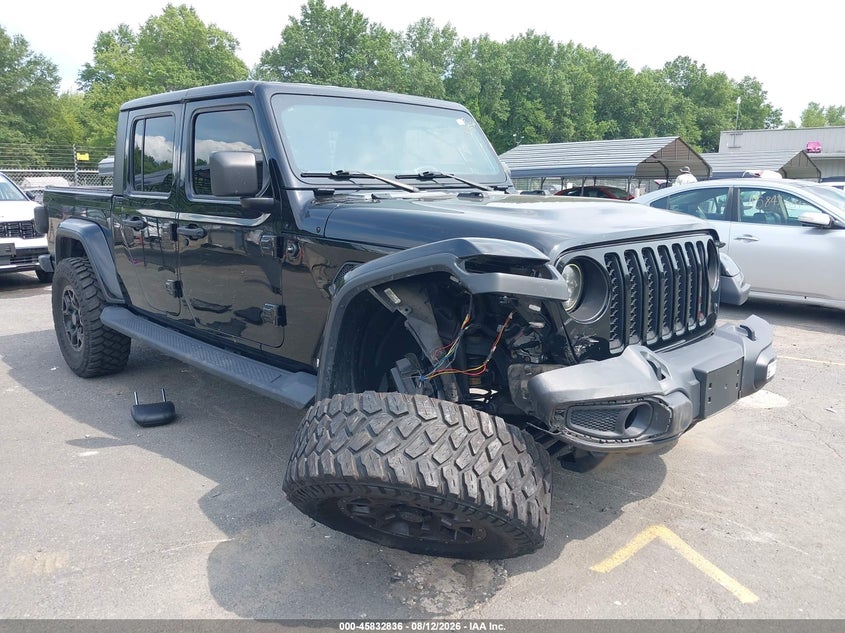 Vin: 1c6hjtfg1ll173736, lot: 46331737, jeep gladiator north edition 4x4 2020 img_1