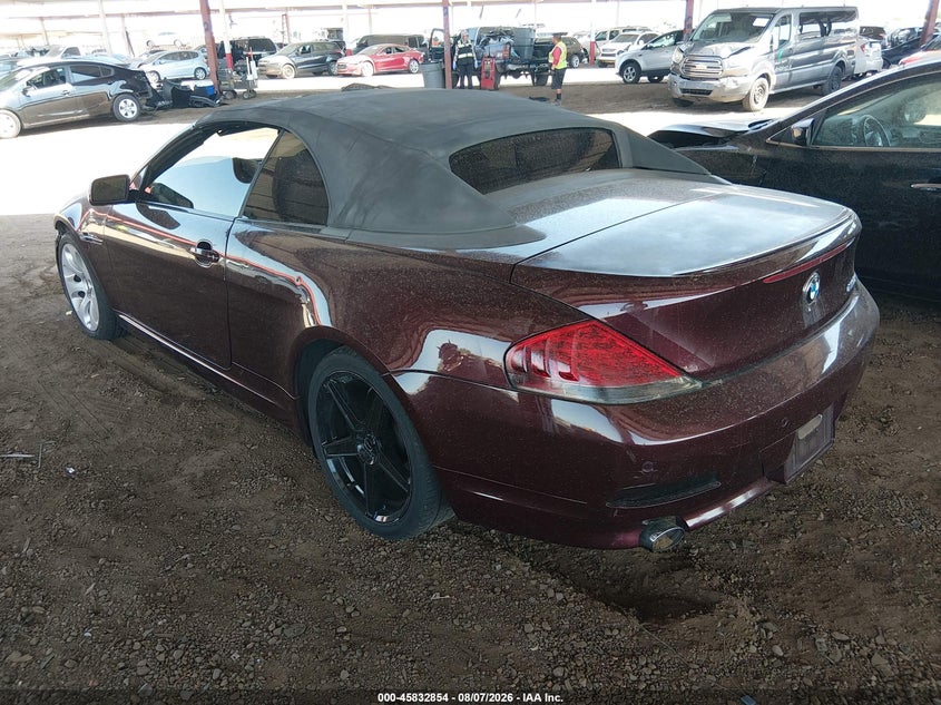 2006 BMW 650I auction photo 3