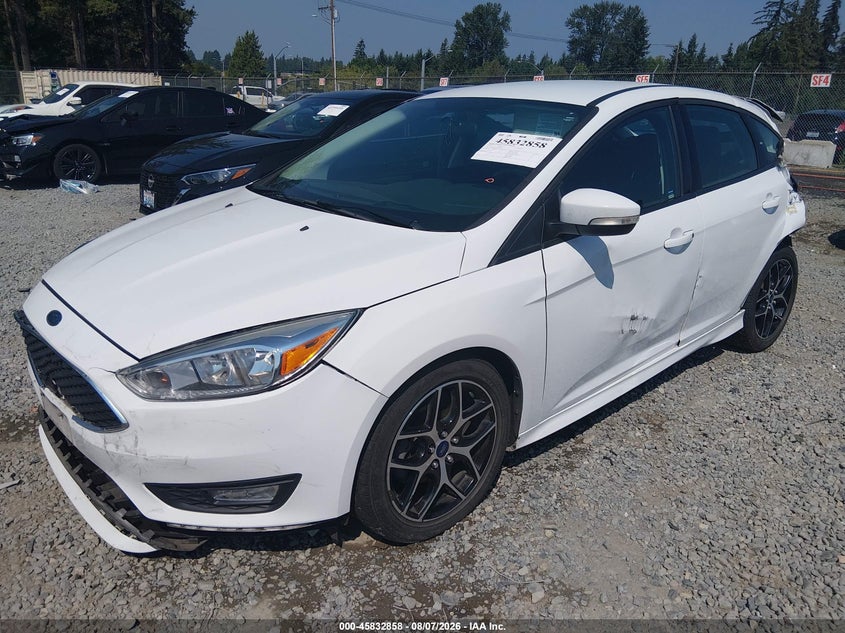 Vin: 1fadp3k28gl247259, lot: 46331759, ford focus se 20162
