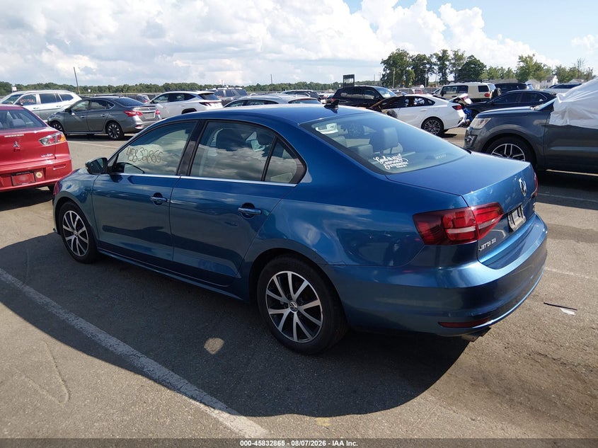 Vin: 3vwdb7ajxhm342301, lot: 46331766, volkswagen jetta 1.4t se 20173