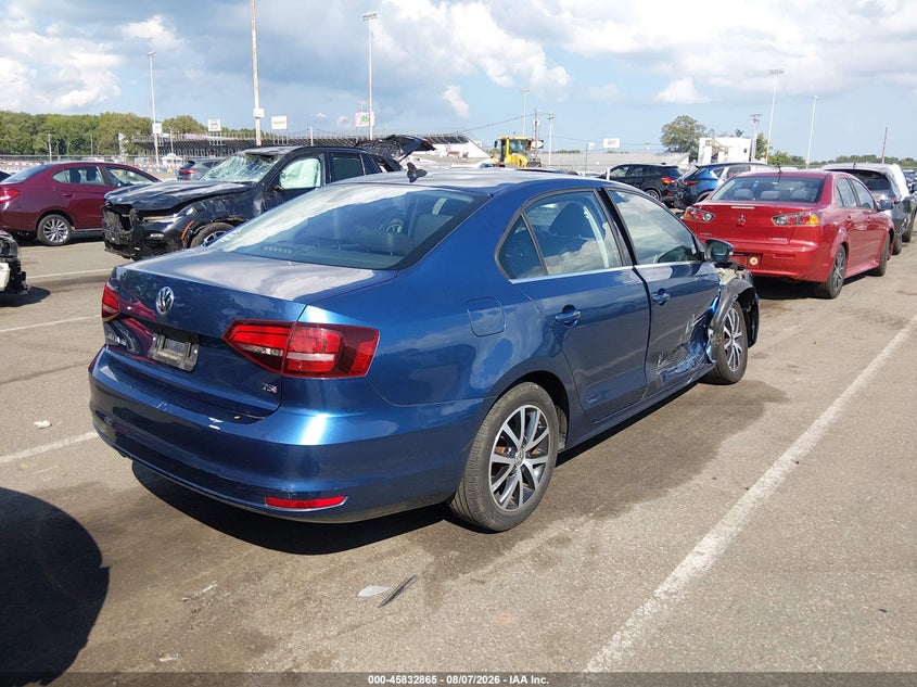 Vin: 3vwdb7ajxhm342301, lot: 46331766, volkswagen jetta 1.4t se 20174