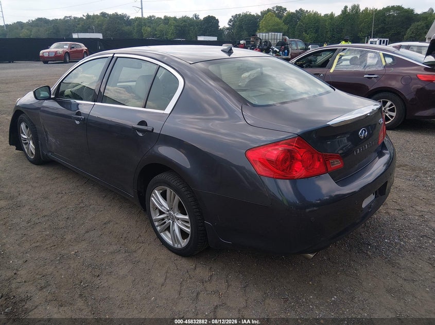 Vin: jn1cv6ar2am254661, lot: 46331783, infiniti g37x 20103