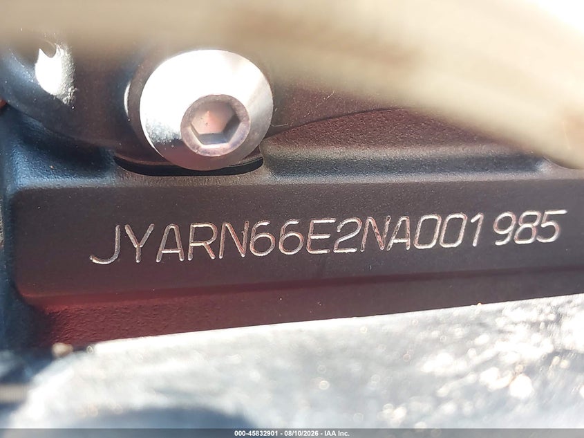 YAMAHA YZFR1 2022