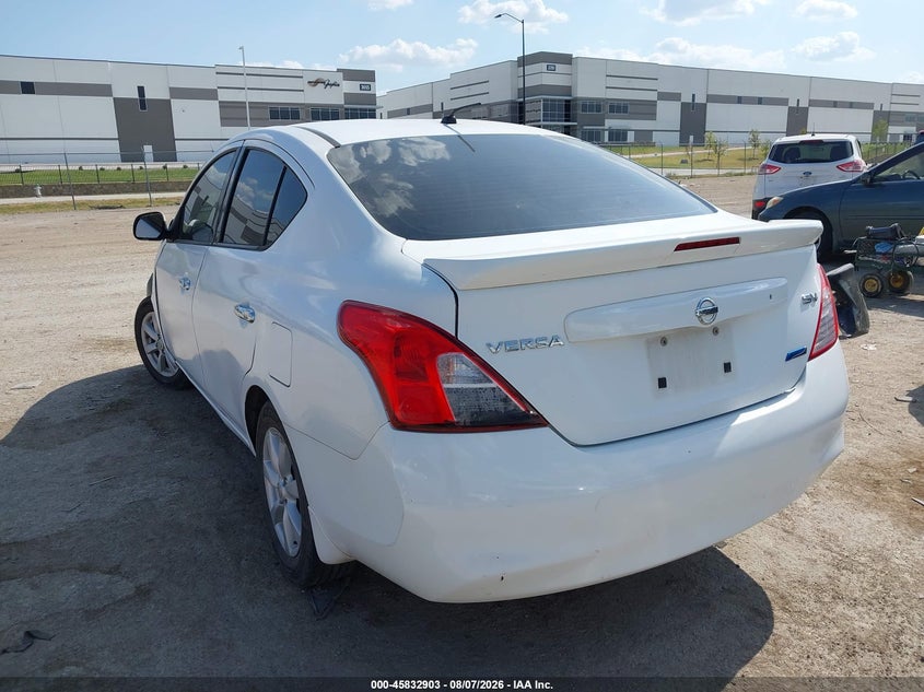 Vin: 3n1cn7ap0el856155, lot: 46331804, nissan versa 1.6 sv 20143