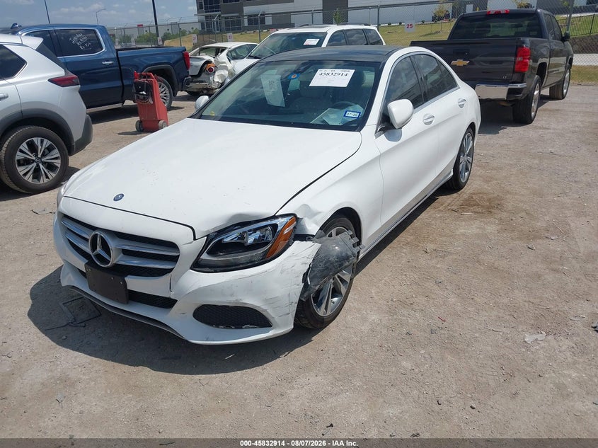 Vin: 55swf4jb1fu069837, lot: 46331815, mercedes-benz c 300 20152