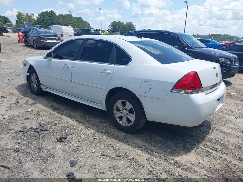 2014 CHEVROLET IMPALA SEDAN 3.6L V-6 DI, DOHC, VVT, 300HP