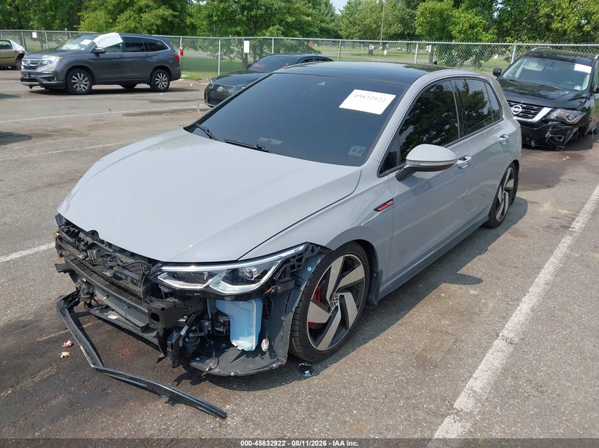 VOLKSWAGEN GOLF GTI 2022 VIN WVW387CDXNW218559