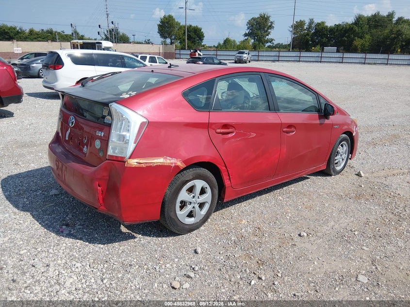 TOYOTA PRIUS 2011 VIN JTDKN3DU4B5367594
