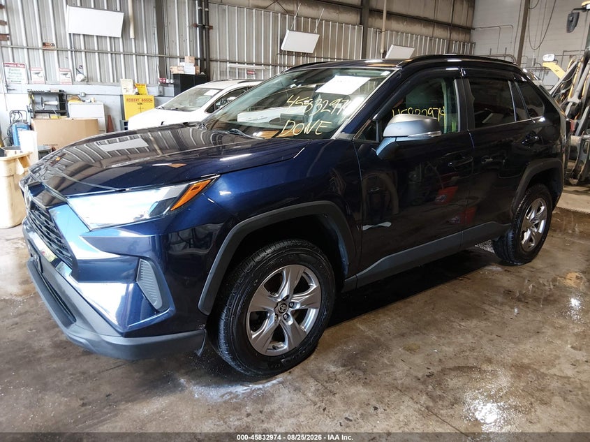 Vin: 2t3p1rfv0nw268407, lot: 46331875, toyota rav4 xle 20222
