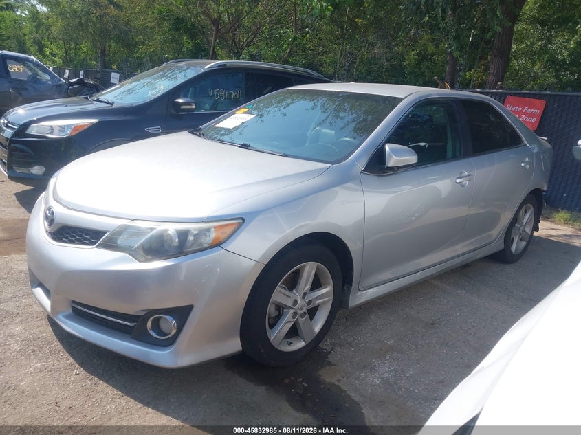 2012 Toyota Camry, Левый зад, IAAI, VIN 4T1BF1FK2CU128058 — фото 2