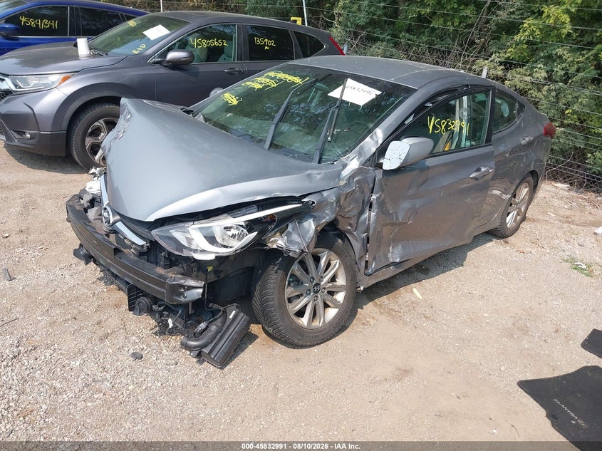 2015 HYUNDAI ELANTRA auction photo 2