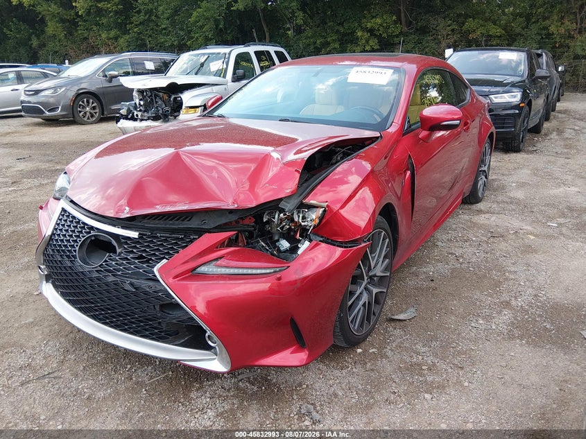 Vin: jthsm5bc4g5001097, lot: 46331894, lexus rc 300 20162