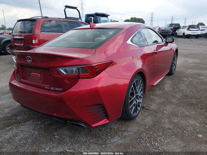Vin: jthsm5bc4g5001097, lot: 46331894, lexus rc 300 20164