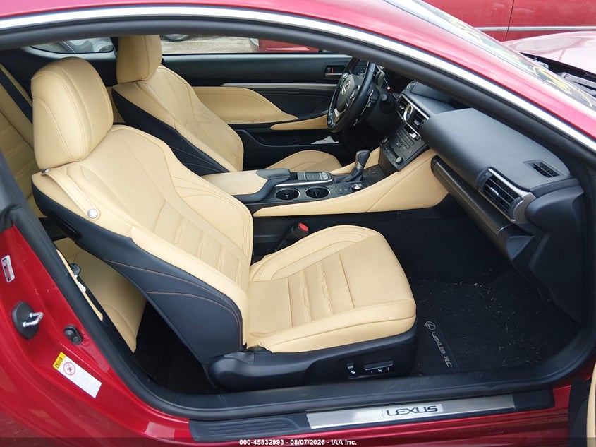 2016 LEXUS RC 300 auction photo 5
