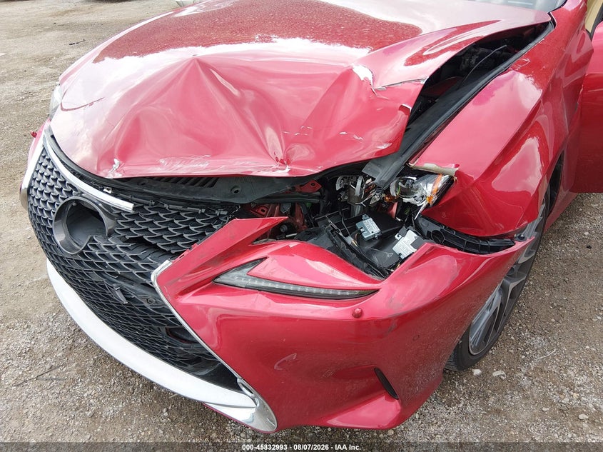 2016 LEXUS RC 300 auction photo 6