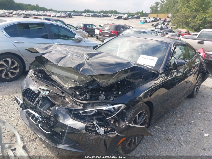 Vin: wba53ap05ncl01312, lot: 46331907, bmw 430i 20222