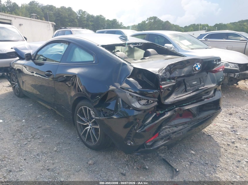 Vin: wba53ap05ncl01312, lot: 46331907, bmw 430i 20223