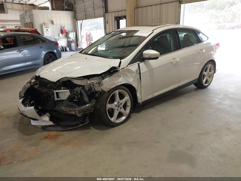 Vin: 1fadp3j25dl186661, lot: 46331908, ford focus titanium 20132