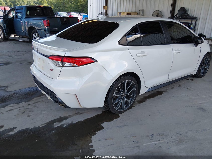 Vin: jtds4mce2mj058462, lot: 46331921, toyota corolla se 20214
