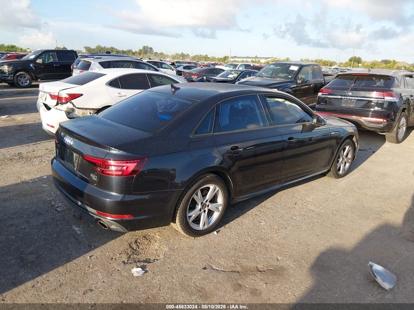 2018 AUDI A4 auction photo 4