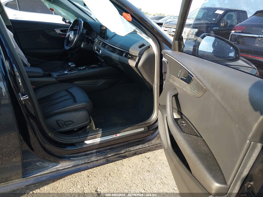 2018 AUDI A4 auction photo 5