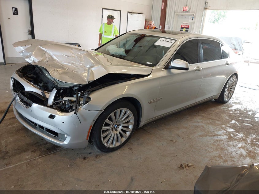 BMW 750LI 2012 VIN WBAKC8C58CC434804