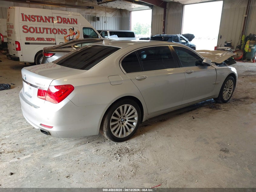 BMW 750LI 2012 VIN WBAKC8C58CC434804