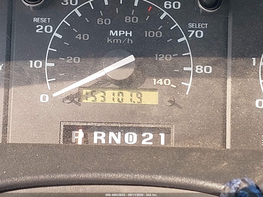 FORD F250 1992 VIN 1FTHX25H6NKA48686