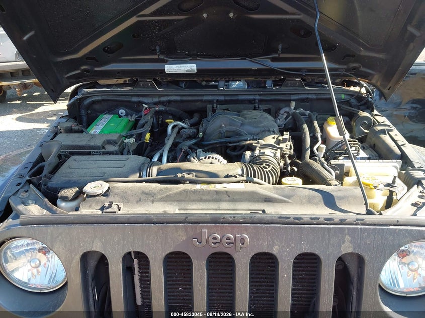 2016 JEEP WRANGLER SPORT UTILITY VEHICLE 3.6L V-6 DOHC, VVT, 285HP