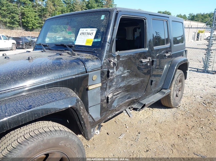 2016 JEEP WRANGLER SPORT UTILITY VEHICLE 3.6L V-6 DOHC, VVT, 285HP