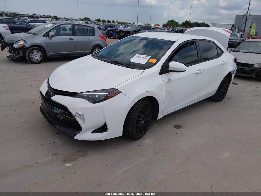 Vin: 5yfburhe1hp675293, lot: 46331950, toyota corolla le 20172