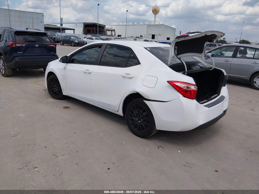 Vin: 5yfburhe1hp675293, lot: 46331950, toyota corolla le 20173