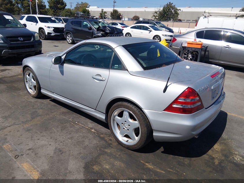 2001 MERCEDES-BENZ SLK 320 auction photo 3