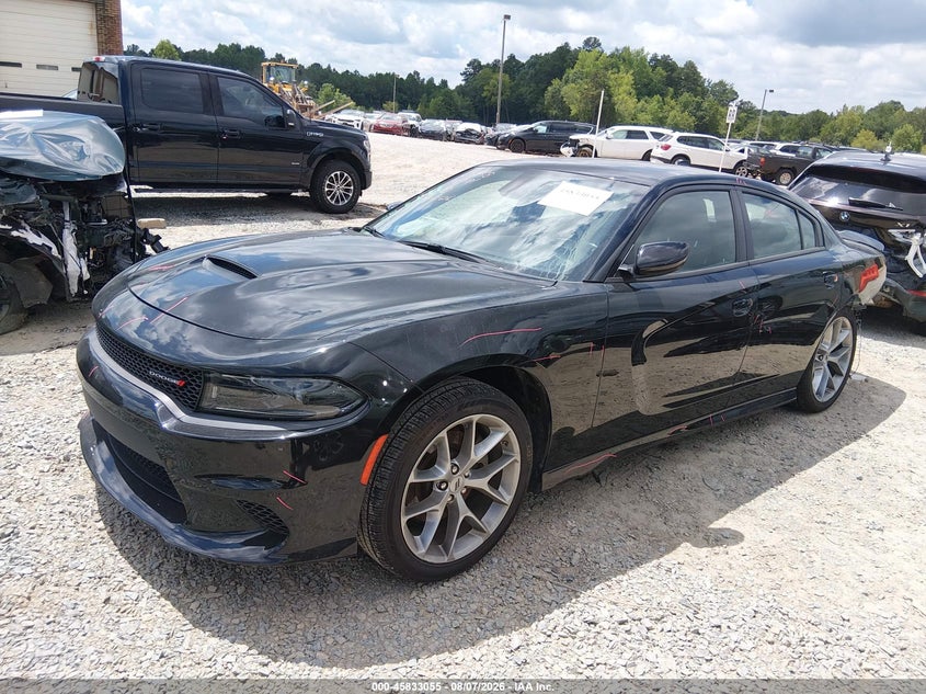 Vin: 2c3cdxhg0ph615458, lot: 46331956, dodge charger gt 20232