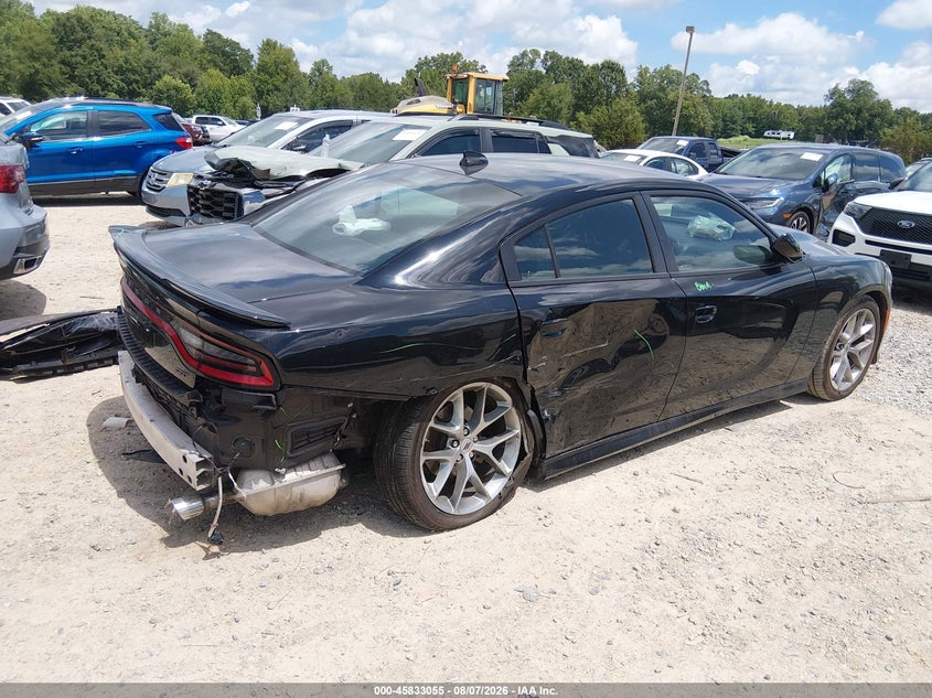 Vin: 2c3cdxhg0ph615458, lot: 46331956, dodge charger gt 20234