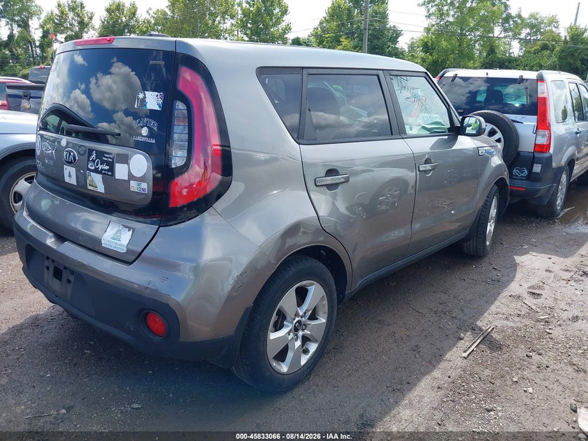 2017 KIA SOUL HATCHBACK 1.6L I-4 DI, DOHC, VVT, 130HP