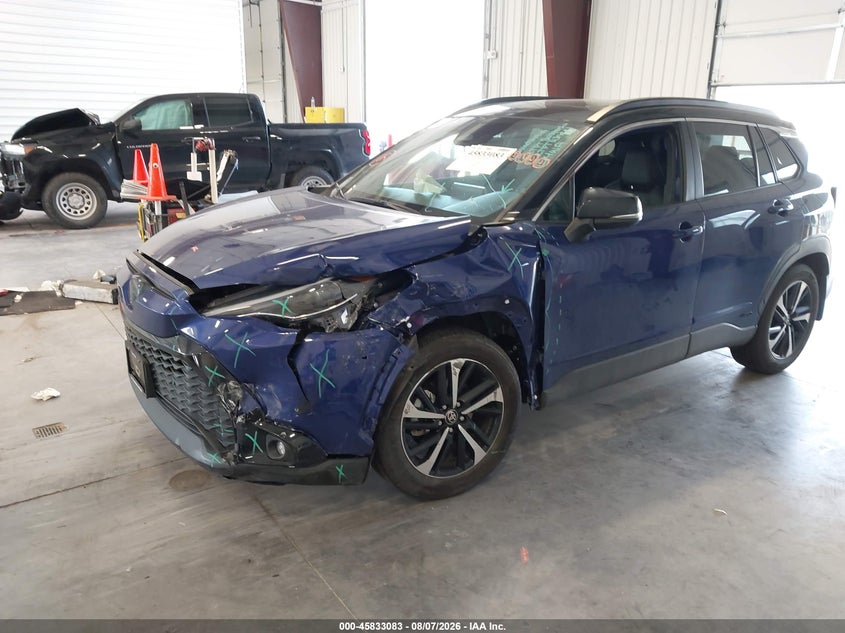 Vin: 7mufbabg0rv021337, lot: 46331984, toyota corolla cross hybrid xse 20242