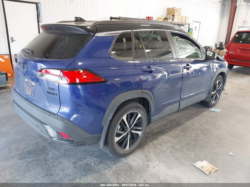 Vin: 7mufbabg0rv021337, lot: 46331984, toyota corolla cross hybrid xse 20244